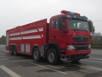 24噸豪沃泡沫消防車(單排) (國(guó)六)