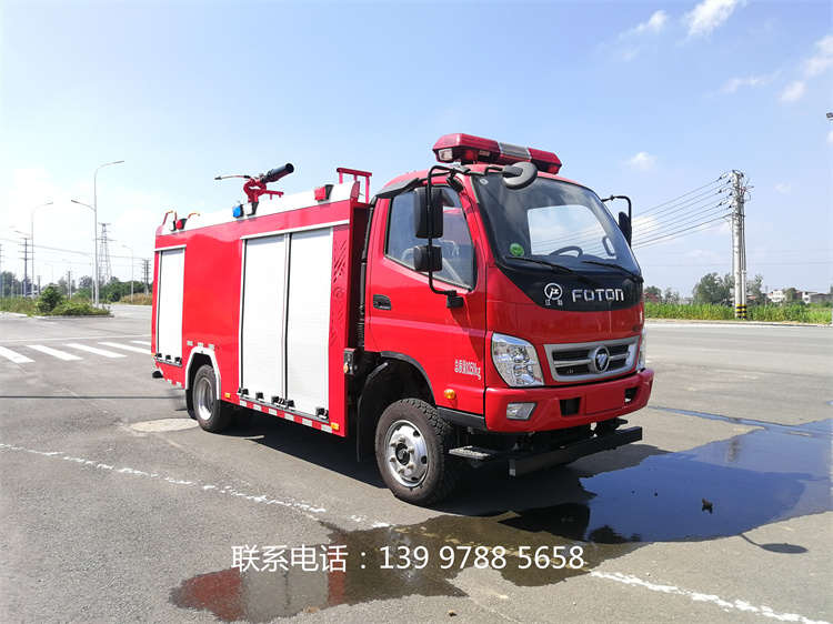 江特牌 福田水罐消防車 (國六)