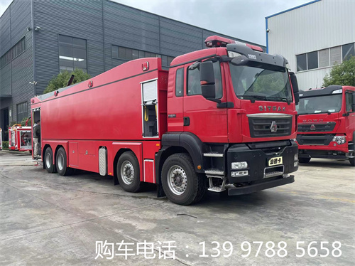 24噸汕德卡水罐消防車(國六)